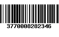 Código de Barras 3770008282346