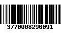 Código de Barras 3770008296091