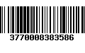 Código de Barras 3770008383586