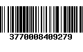 Código de Barras 3770008409279