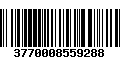 Código de Barras 3770008559288