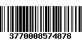 Código de Barras 3770008574878