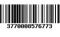 Código de Barras 3770008576773