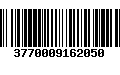 Código de Barras 3770009162050