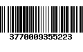 Código de Barras 3770009355223