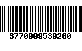 Código de Barras 3770009530200