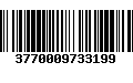 Código de Barras 3770009733199