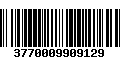 Código de Barras 3770009909129