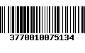 Código de Barras 3770010075134