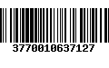 Código de Barras 3770010637127