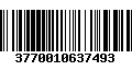 Código de Barras 3770010637493