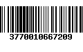 Código de Barras 3770010667209