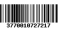 Código de Barras 3770010727217