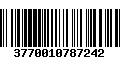 Código de Barras 3770010787242