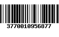 Código de Barras 3770010956877