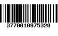 Código de Barras 3770010975328