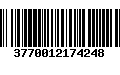 Código de Barras 3770012174248