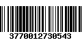 Código de Barras 3770012730543