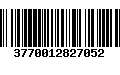 Código de Barras 3770012827052