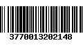 Código de Barras 3770013202148