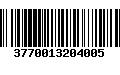 Código de Barras 3770013204005