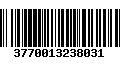 Código de Barras 3770013238031