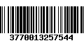 Código de Barras 3770013257544