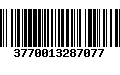 Código de Barras 3770013287077