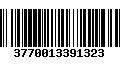 Código de Barras 3770013391323