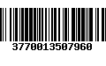 Código de Barras 3770013507960