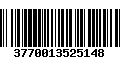 Código de Barras 3770013525148