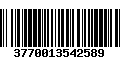 Código de Barras 3770013542589