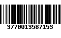 Código de Barras 3770013587153