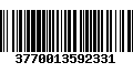 Código de Barras 3770013592331