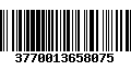 Código de Barras 3770013658075