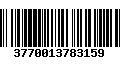 Código de Barras 3770013783159