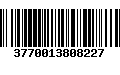 Código de Barras 3770013808227