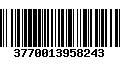 Código de Barras 3770013958243