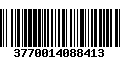 Código de Barras 3770014088413