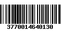 Código de Barras 3770014640130