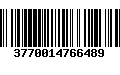 Código de Barras 3770014766489