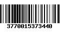 Código de Barras 3770015373440