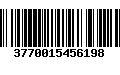 Código de Barras 3770015456198