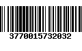 Código de Barras 3770015732032