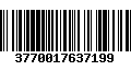 Código de Barras 3770017637199