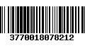 Código de Barras 3770018078212