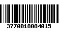 Código de Barras 3770018084015