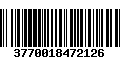 Código de Barras 3770018472126