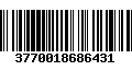 Código de Barras 3770018686431