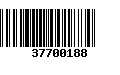 Código de Barras 37700188